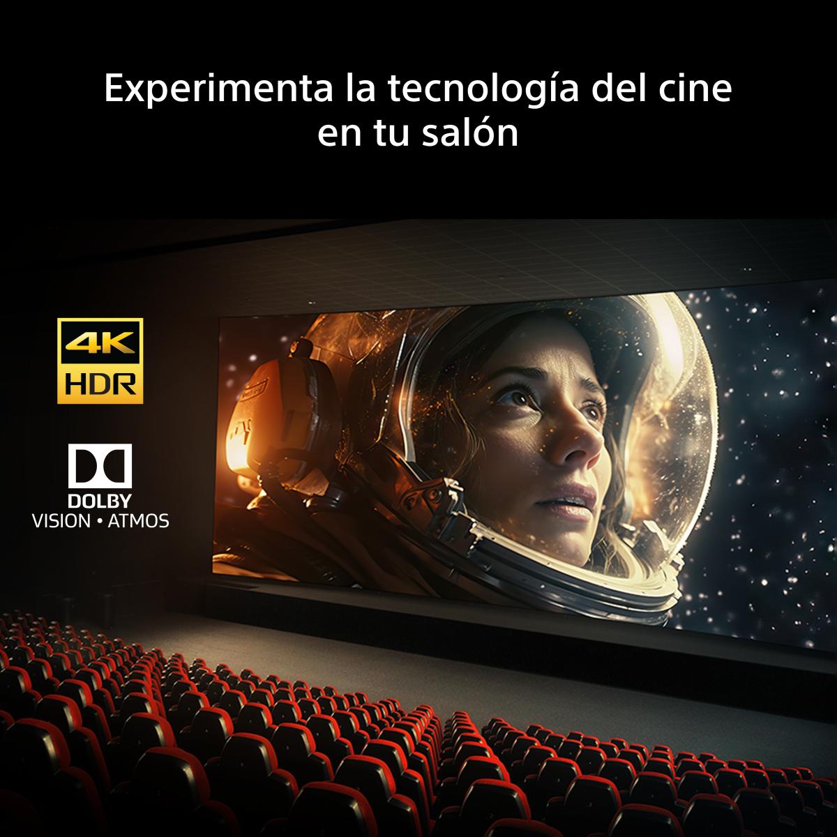 TV 55" Sony BRAVIA 6 55A65 OLED 4K HDR, Dolby, Vision/Atmos, Google TV/Cast, Apple Airplay, Game Menu, Ideal PS5, 120 Hz Negro-4