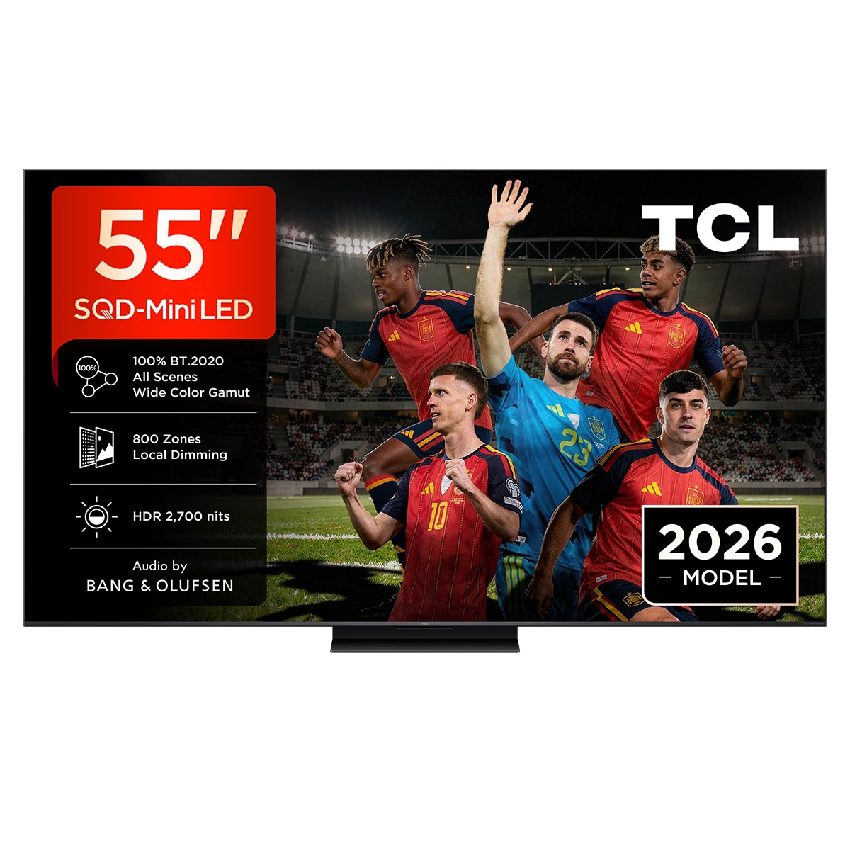Imagen 0 de TV SQD-MiniLED 139cm (55") TCL 55C7L 55", 4K HDR 2700 nits, Google TV, 144Hz, Dolby Vision & Atmos, Audio by Bang & Olufsen