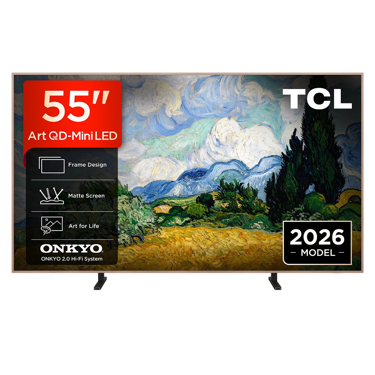 Imagen 0 de TV QD-MiniLED 139cm (55") TCL 55C6K PRO, 4K HDR 1000 nits, Google TV, Dolby Vision & Atmos, 2.1 Onkyo, 144Hz, AirPlay 2