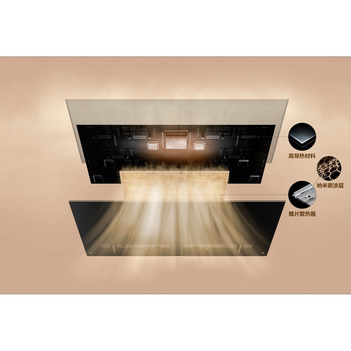 TV QD-MiniLED 139cm (55") TCL 55C6K PRO, 4K HDR 1000 nits, Google TV, Dolby Vision & Atmos, 2.1 Onkyo, 144Hz, AirPlay 2 Acero oscuro-6