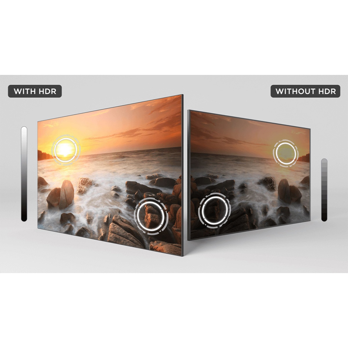 TV LED 139cm (55") TCL 55P6L, 4K HDR, Direct LED, Google TV, HDR10, Dolby Audio, Game Master, VRR, AirPlay 2 - Acero oscuro Acero oscuro-4