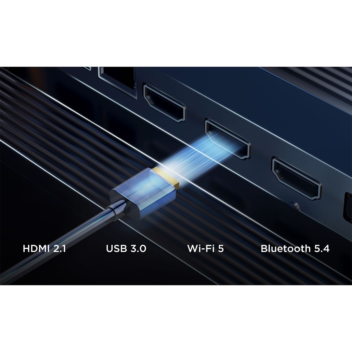 TV LED 139cm (55") TCL 55P6L, 4K HDR, Direct LED, Google TV, HDR10, Dolby Audio, Game Master, VRR, AirPlay 2 - Acero oscuro Acero oscuro-5