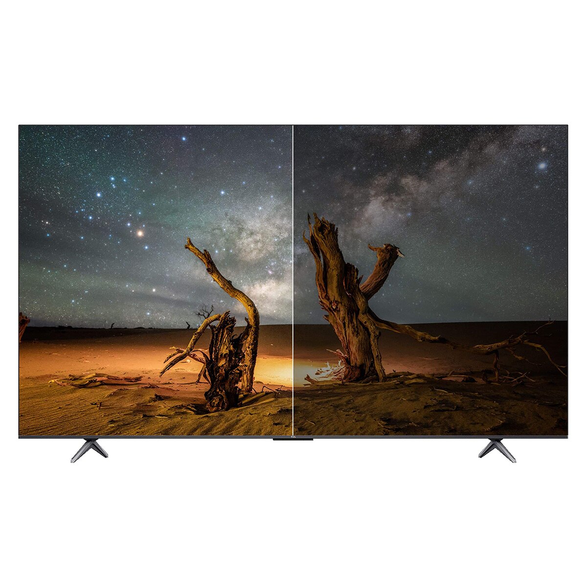 TV LED 139cm (55") TCL 55P6L, 4K HDR, Direct LED, Google TV, HDR10, Dolby Audio, Game Master, VRR, AirPlay 2 - Acero oscuro Acero oscuro-6
