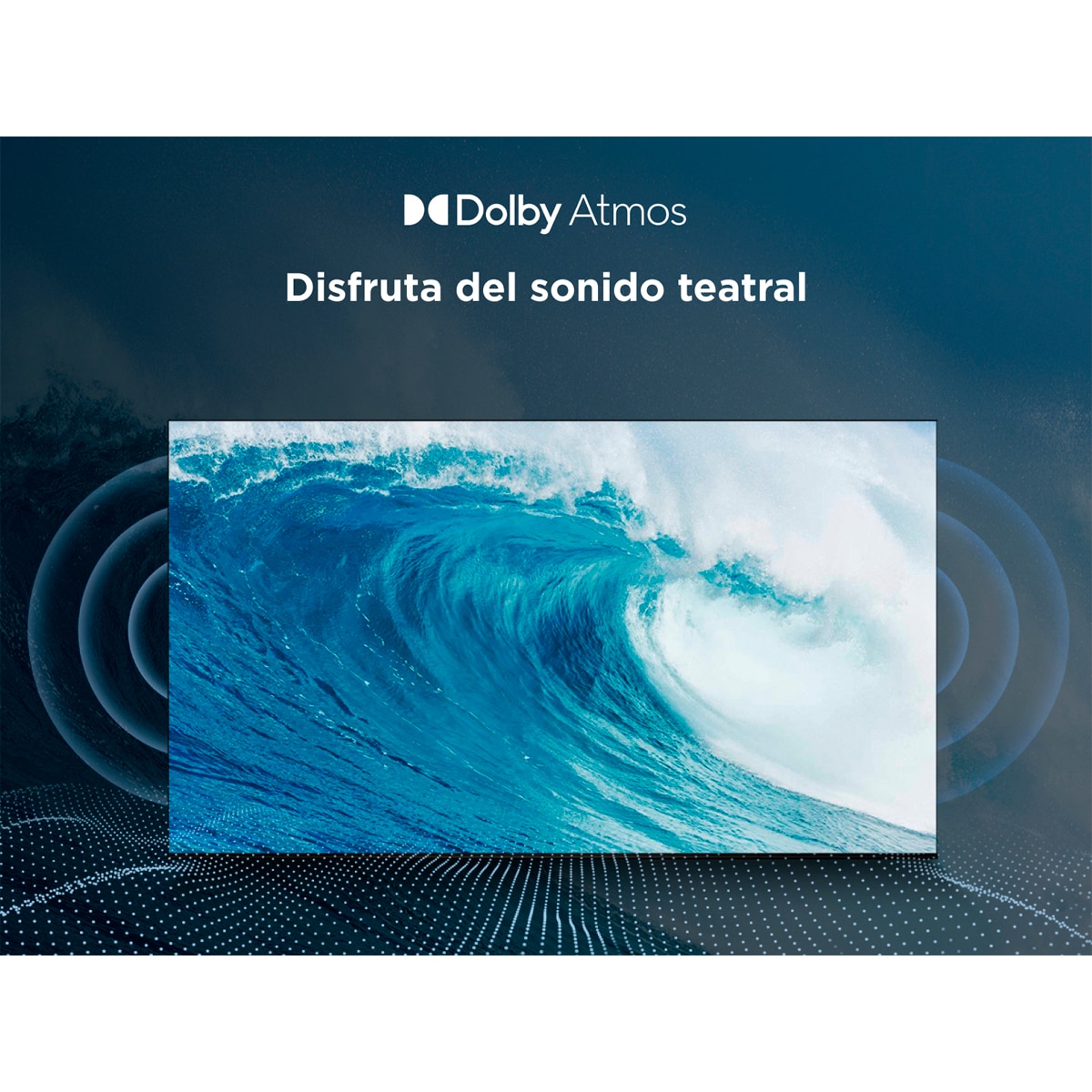 TV QLED TCL 50T69C 126cm (50"), 4K HDR, Direct LED, Google TV, Dolby Vision & Atmos, HDR10+, Game Master Acero oscuro-6