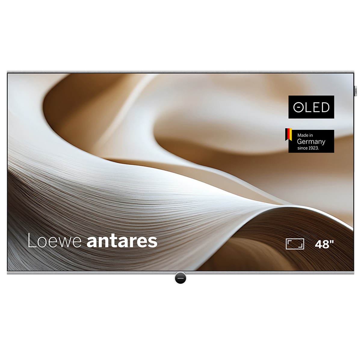 TV OLED 121 cm (48'') Loewe antares 48 con soporte de mesa, OLED 4K ULTRA HD, Wi-Fi y Smart TV Aluminio / Negro-3