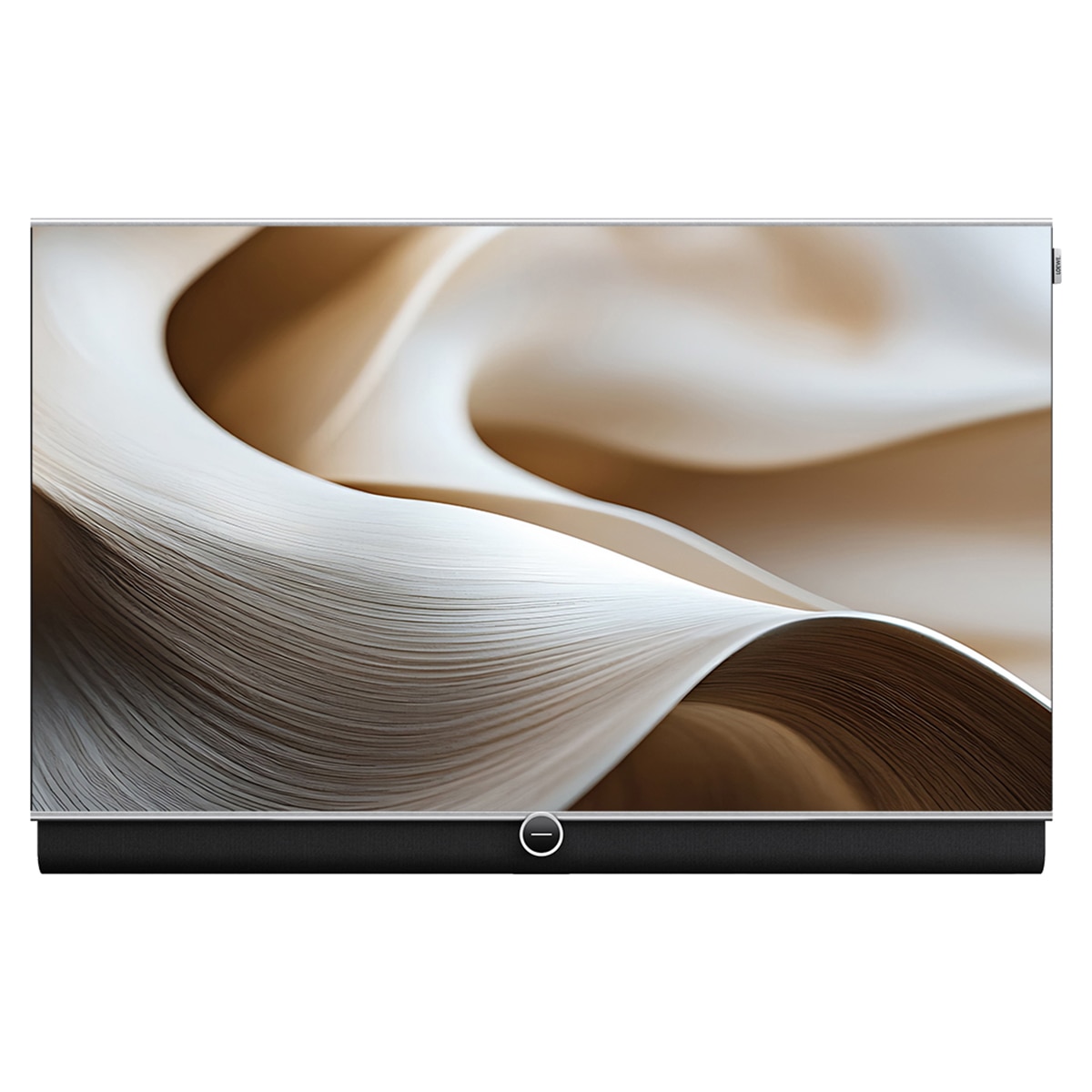 TV OLED 139 cm (55'') Loewe antares 55 con soporte de mesa, OLED 4K ULTRA HD, Wi-Fi y Smart TV con barra de sonido 80W integrable Aluminio / Negro-3