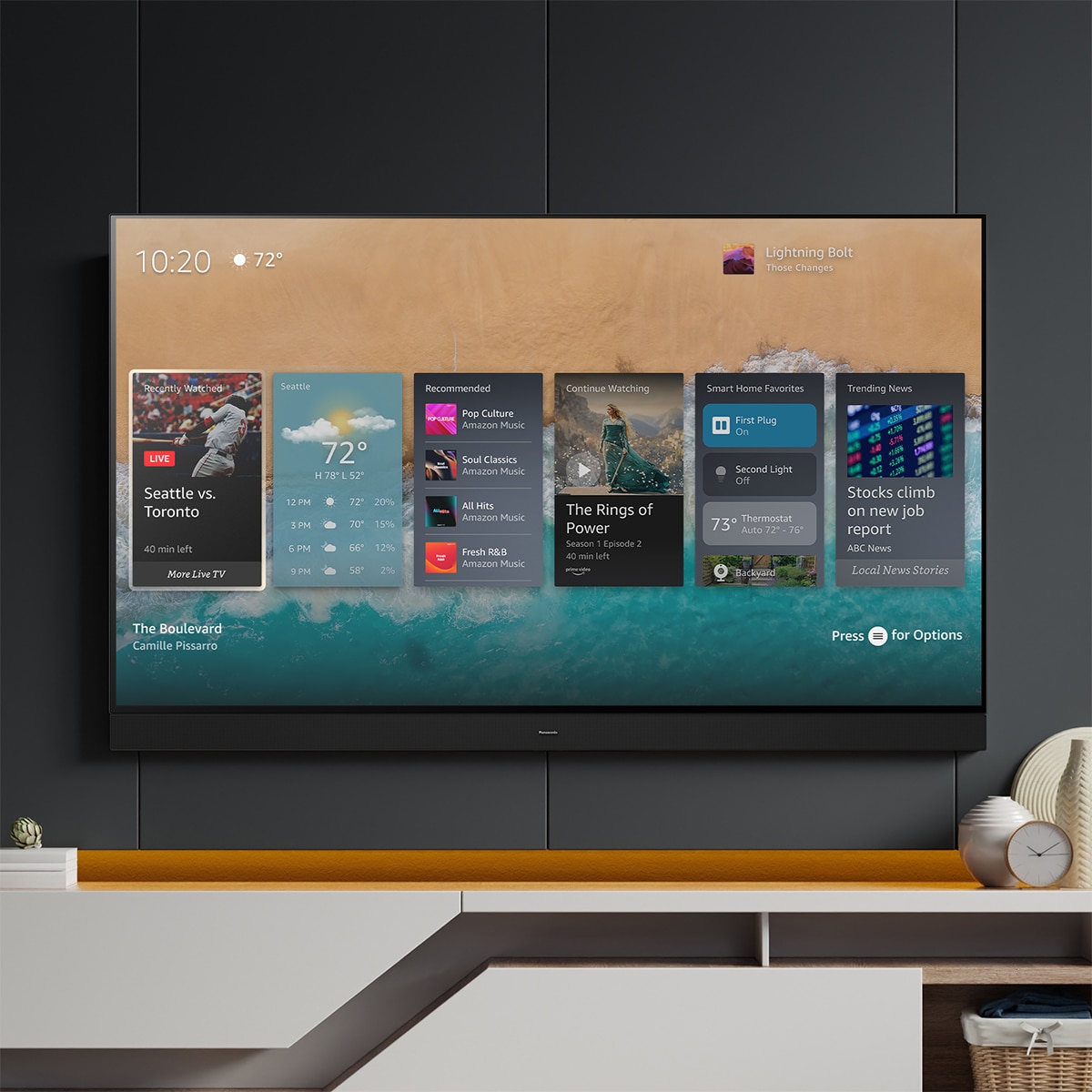 TV OLED 121 cm (48") Panasonic TV-48Z90BE6, UHD 4K, Master OLED Pro - Negro Negro-5