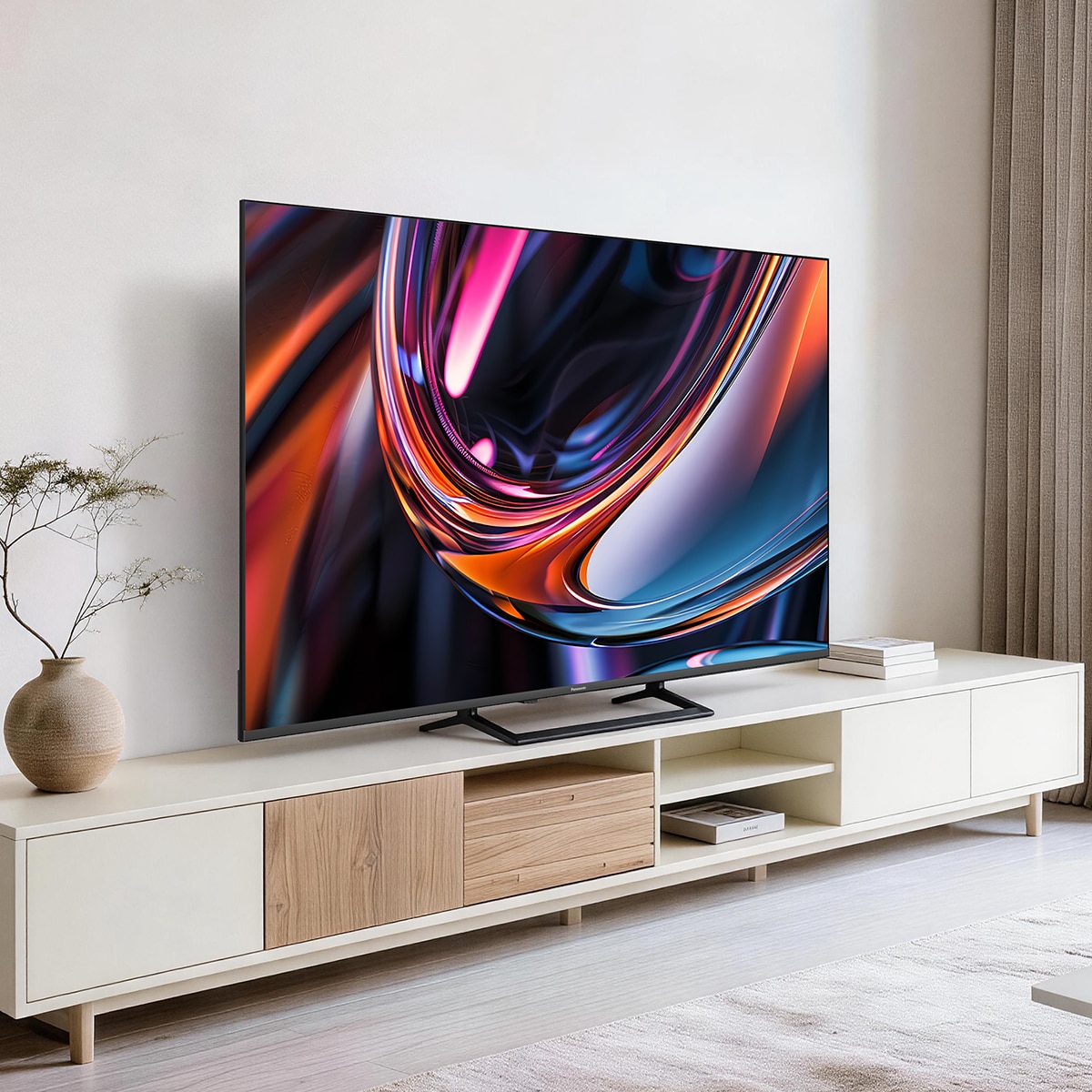 TV QLED 139 cm (55") Panasonic TV-55W80CEZS, UHD 4K, Vivid+ Antirreflejos - Negro Negro-5