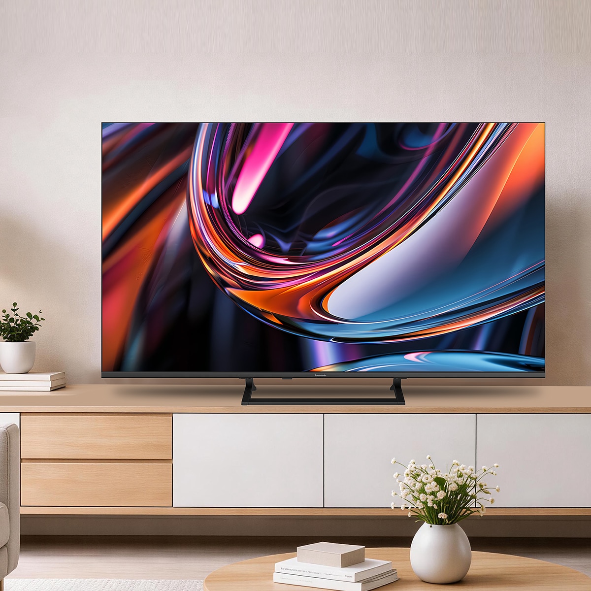 TV QLED 139 cm (55") Panasonic TV-55W80CEZS, UHD 4K, Vivid+ Antirreflejos - Negro Negro-6