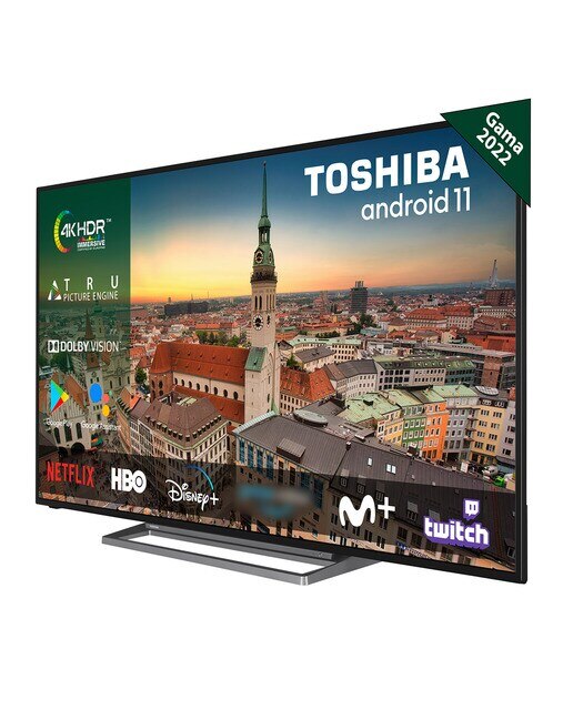TV LED 164 cm (65") Toshiba 65UA3D63DG Android TV UHD 4K - Negro Negro-2