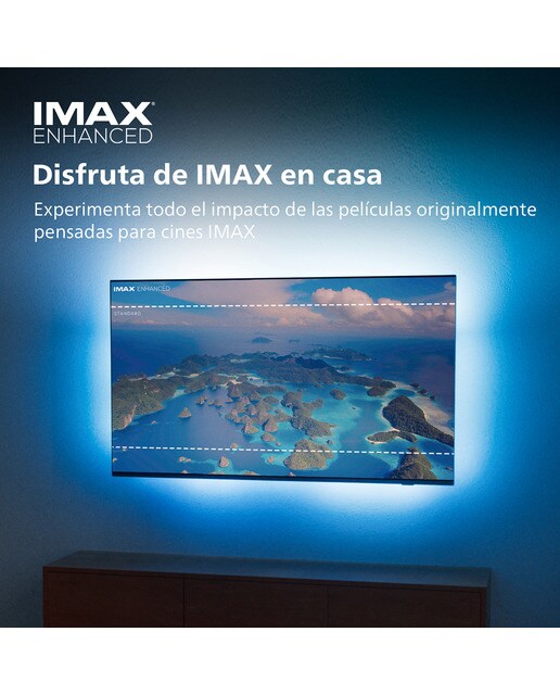 TV OLED 164 cm (65") Philips 65OLED907/12 UHD 4K, Android TV con inteligencia artificial, HDR10+, Dolby Vision & Dolby Atmos Plata-6