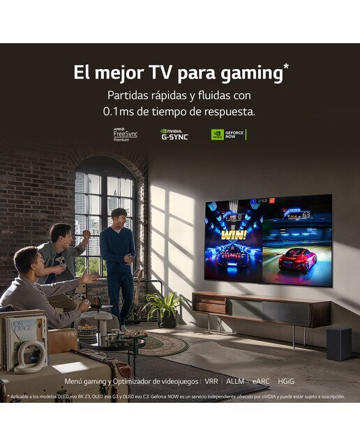 TV OLED 210 cm (83") LG OLED83C36LA evo 4K, Dolby Vision/Dolby ATMOS, Smart TV webOS23 - Plata oscuro Plata oscuro-12