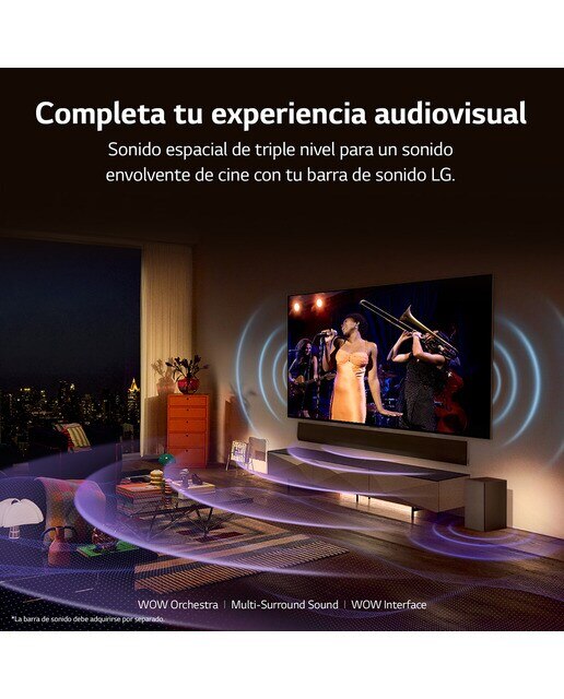 TV OLED 210 cm (83") LG OLED83C36LA evo 4K, Dolby Vision/Dolby ATMOS, Smart TV webOS23 - Plata oscuro Plata oscuro-14