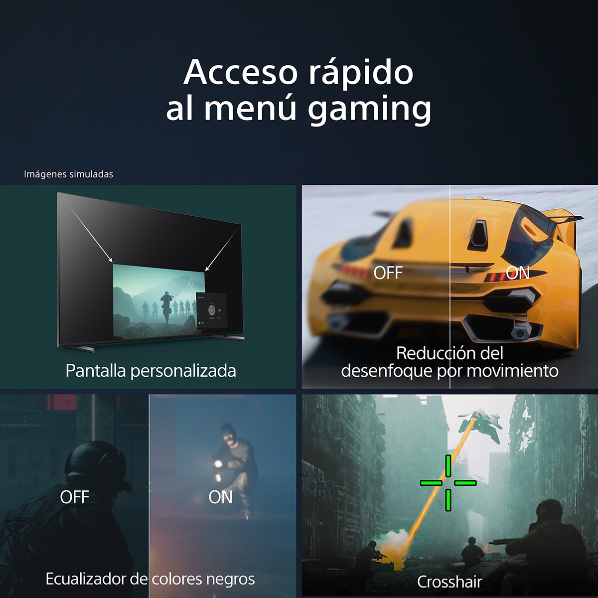 TV 65" Sony BRAVIA XR-65A84L OLED, 4K HDR, Google TV, Smart TV, Perfecto para PS5, Diseño integral 7
