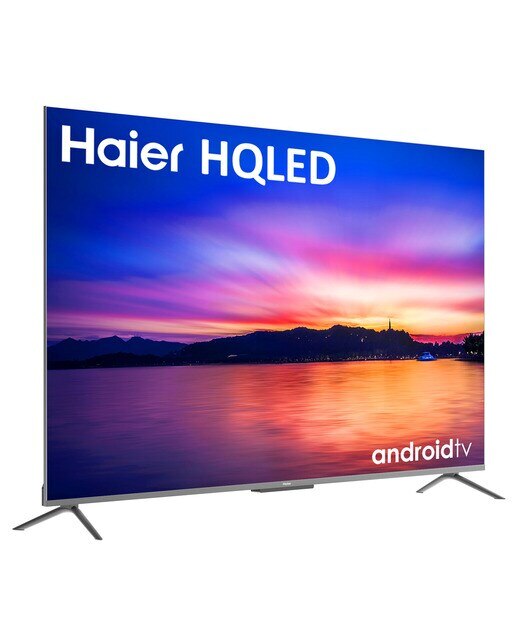 TV HQLED 214 cm (85") Haier H85P800UG 4K UHD, Smart TV Android 11, HDR10 Dolby Vision Plata-1