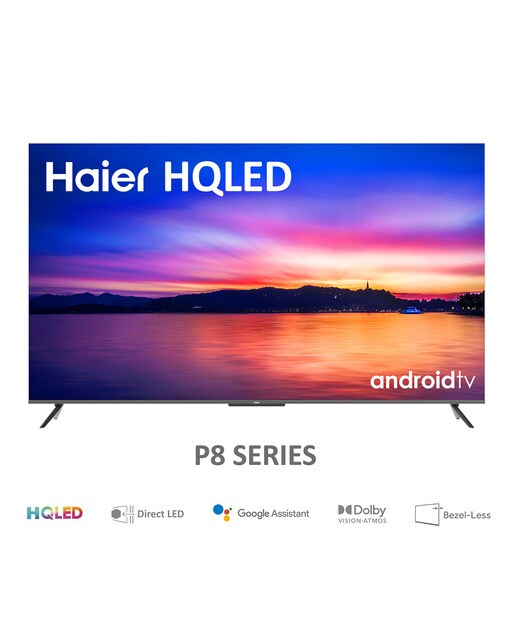 TV HQLED 214 cm (85") Haier H85P800UG 4K UHD, Smart TV Android 11, HDR10 Dolby Vision Plata-2
