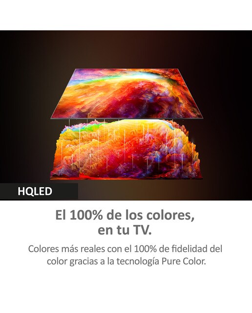 TV HQLED 214 cm (85") Haier H85P800UG 4K UHD, Smart TV Android 11, HDR10 Dolby Vision Plata-6