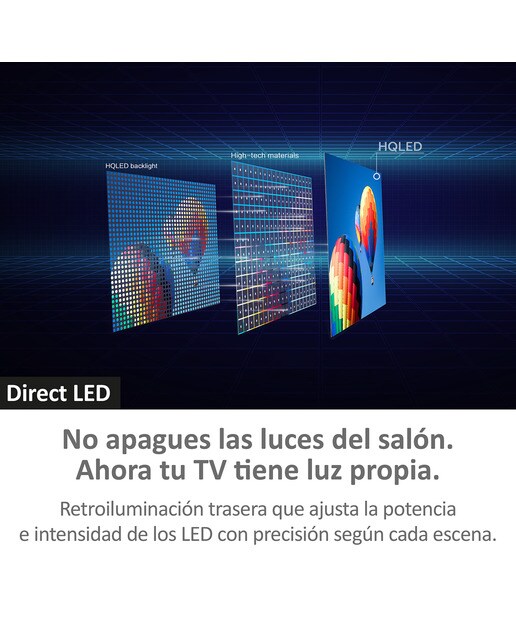 TV HQLED 214 cm (85") Haier H85P800UG 4K UHD, Smart TV Android 11, HDR10 Dolby Vision Plata-7