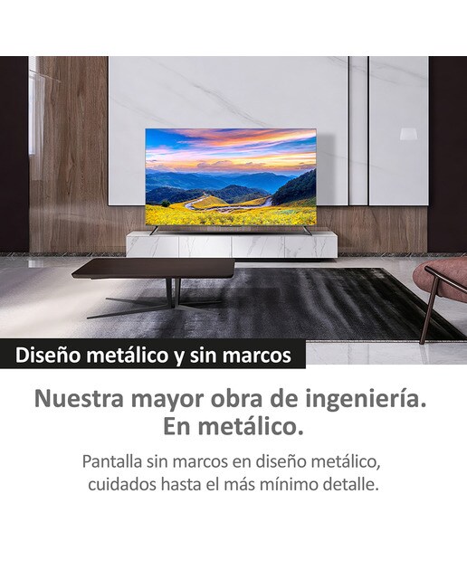 TV HQLED 214 cm (85") Haier H85P800UG 4K UHD, Smart TV Android 11, HDR10 Dolby Vision Plata-10