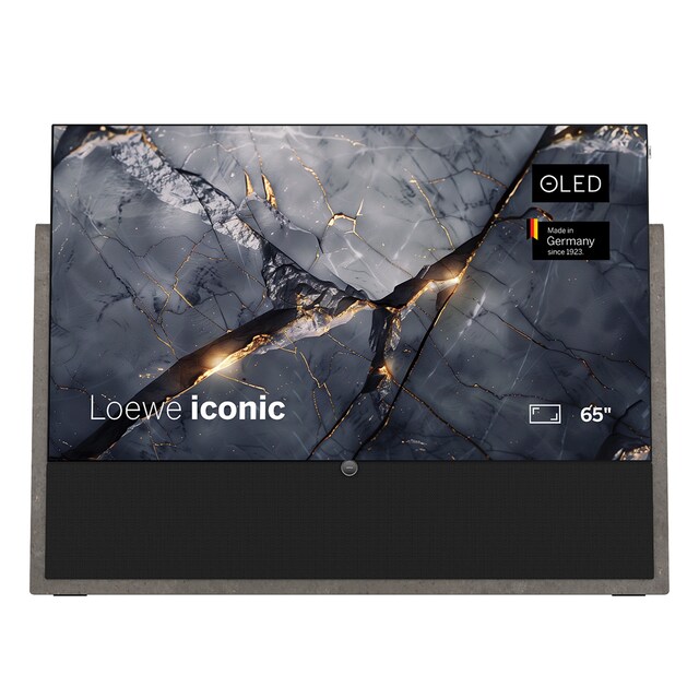 Imagen 0 de TV OLED 164 cm (65'') Loewe iconic i.65, UHD 4K, HDR,  Wi-Fi y Smart TV con soporte de piedra