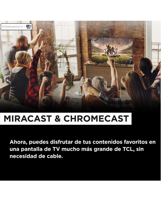TV QLED 165,1 cm (65") TCL 65C655 PRO, 4K UHD, Smart TV by Google TV, Dolby Vision y Atmos, compatible con Google Assistant - Titanio Titanio-11