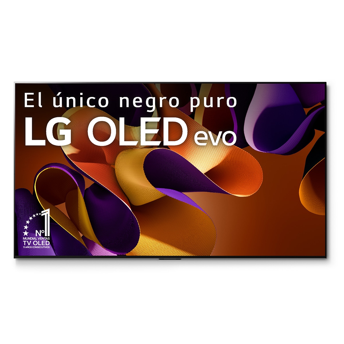 TV OLED evo* 164cm (65") LG OLED65G45LW 4K con Smart TV WebOS24 para instalar en pared con soporte incluido Negro / Plata-3
