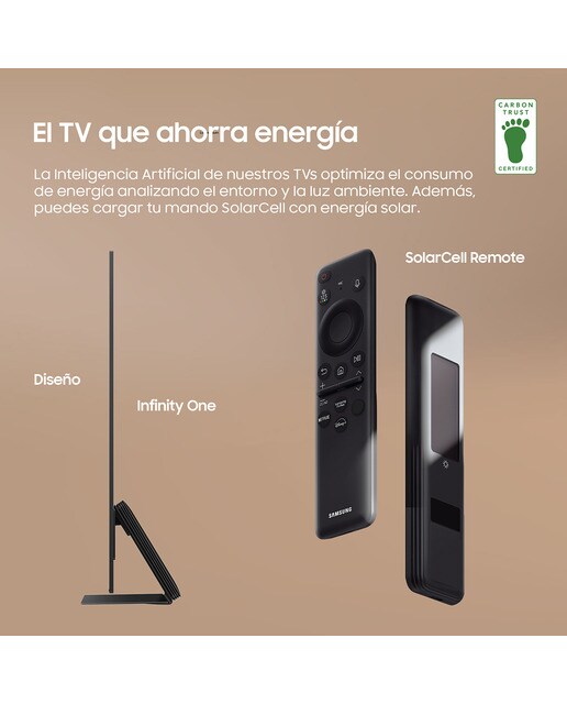 TV OLED 163 cm (65") Samsung TQ65S95DATXXC 4K AI Upscalling con Inteligencia Artificial Smart TV - Negro Negro-4