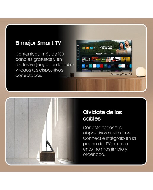 TV OLED 163 cm (65") Samsung TQ65S95DATXXC 4K AI Upscalling con Inteligencia Artificial Smart TV - Negro Negro-6