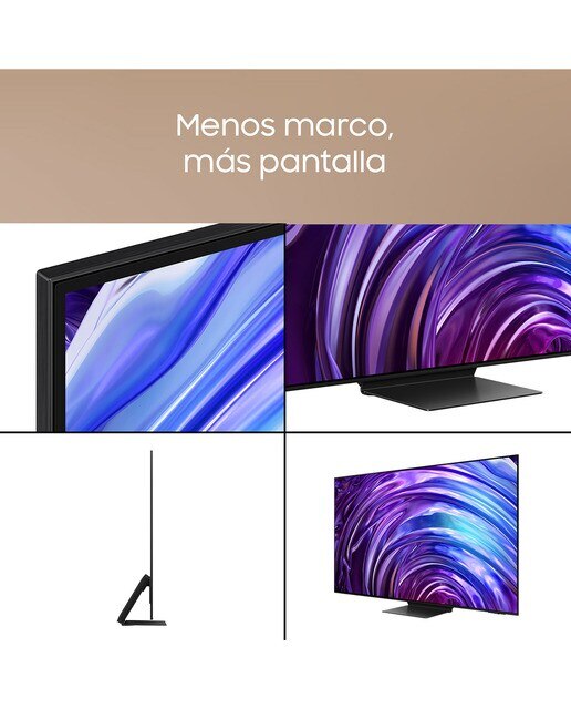TV OLED 163 cm (65") Samsung TQ65S95DATXXC 4K AI Upscalling con Inteligencia Artificial Smart TV - Negro Negro-10