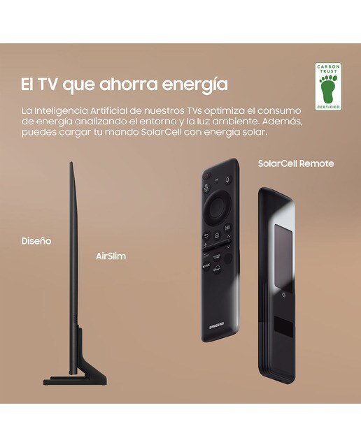 TV QLED 214 cm (85") Samsung TQ85Q60DAUXXC 4K Upscalling Smart TV Negro-3