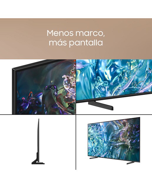 TV QLED 214 cm (85") Samsung TQ85Q60DAUXXC 4K Upscalling Smart TV Negro-9