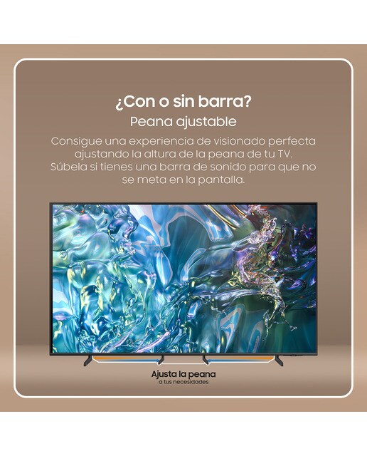 TV QLED 214 cm (85") Samsung TQ85Q60DAUXXC 4K Upscalling Smart TV Negro-10