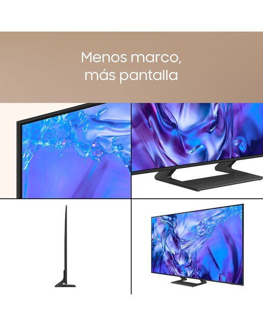TV LED 163 cm (65") Samsung TU65DU8505KXXC 4K Procesador Crystal UHD Smart TV Gris-8
