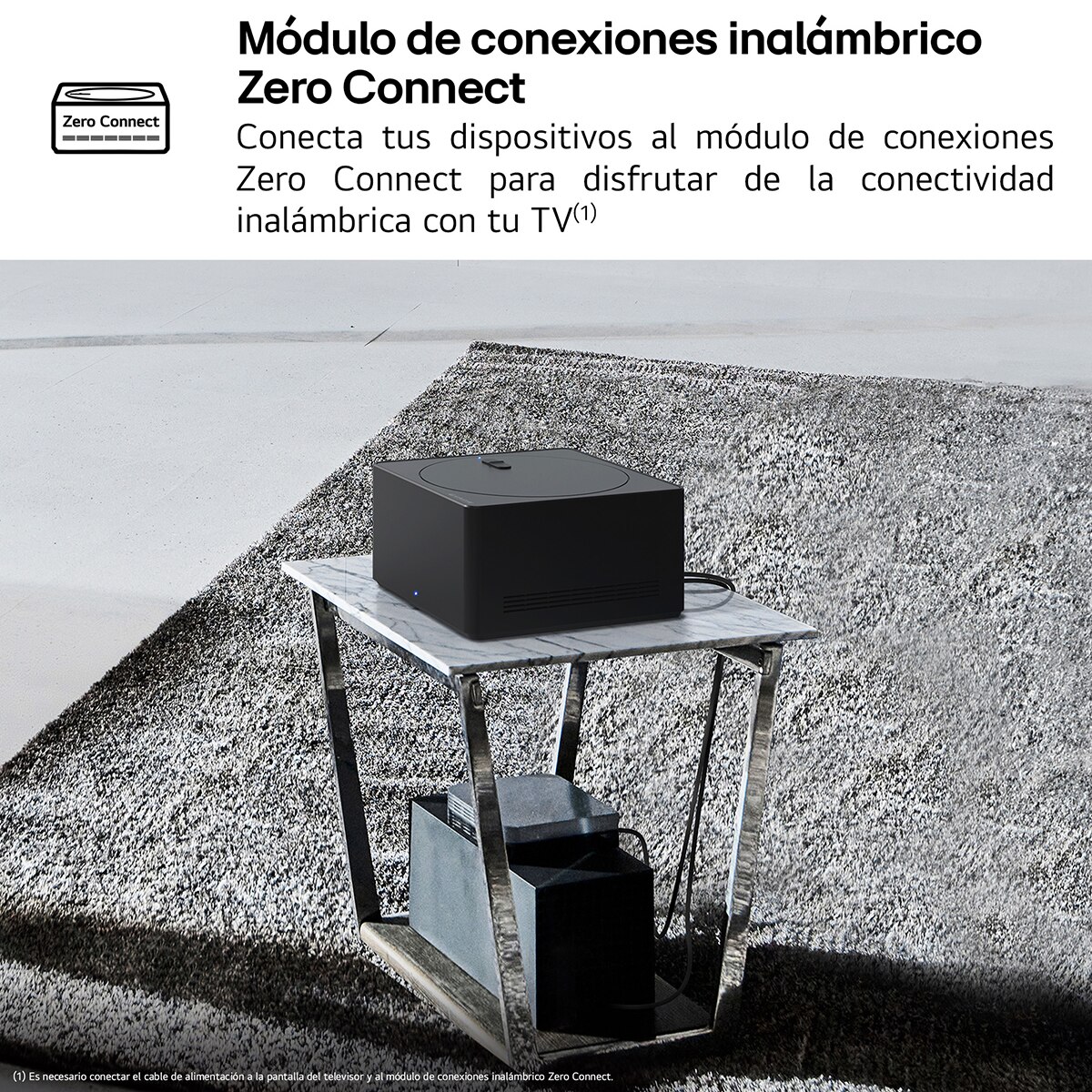 TV OLED Signature 246 cm (97") LG OLED97M49LA 4K Inalámbrico con Smart TV WebOS24 para instalar en pared con soporte incluido Negro / Plata-10