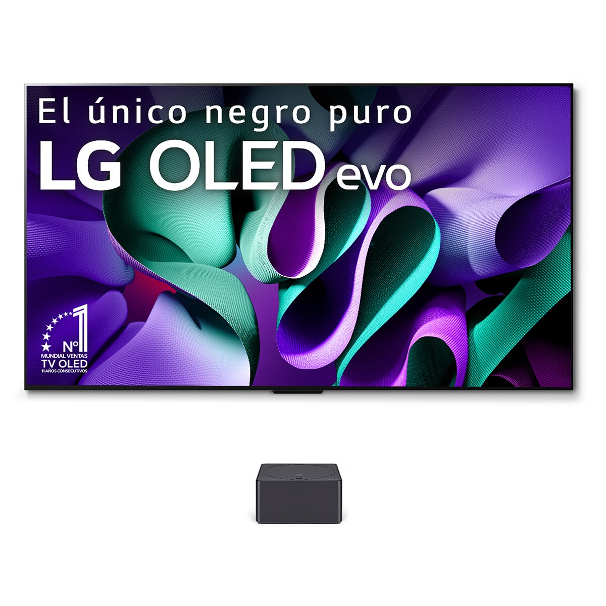 TV OLED evo* 195cm ( 77") LG OLED77M49LA 4K Inalámbrico con Smart TV WebOS24 para instalar en pared con soporte incluido Negro / Plata-3
