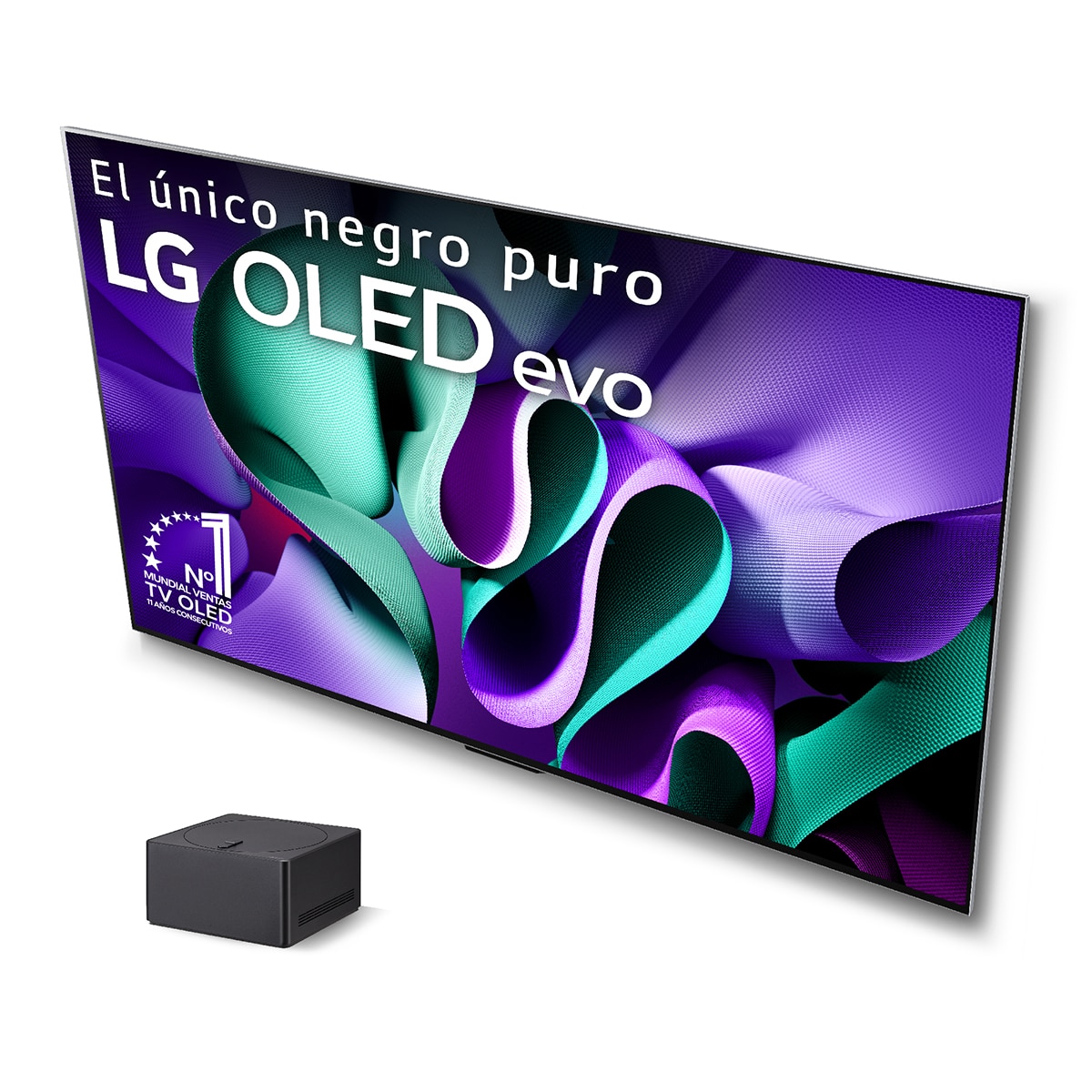 TV OLED evo* 195cm ( 77") LG OLED77M49LA 4K Inalámbrico con Smart TV WebOS24 para instalar en pared con soporte incluido Negro / Plata-5