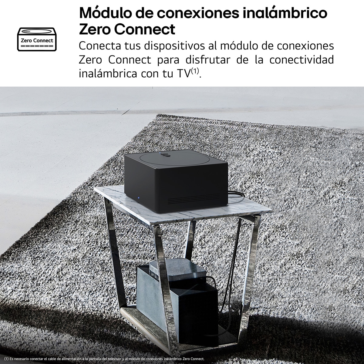 TV OLED evo* 195cm ( 77") LG OLED77M49LA 4K Inalámbrico con Smart TV WebOS24 para instalar en pared con soporte incluido Negro / Plata-10