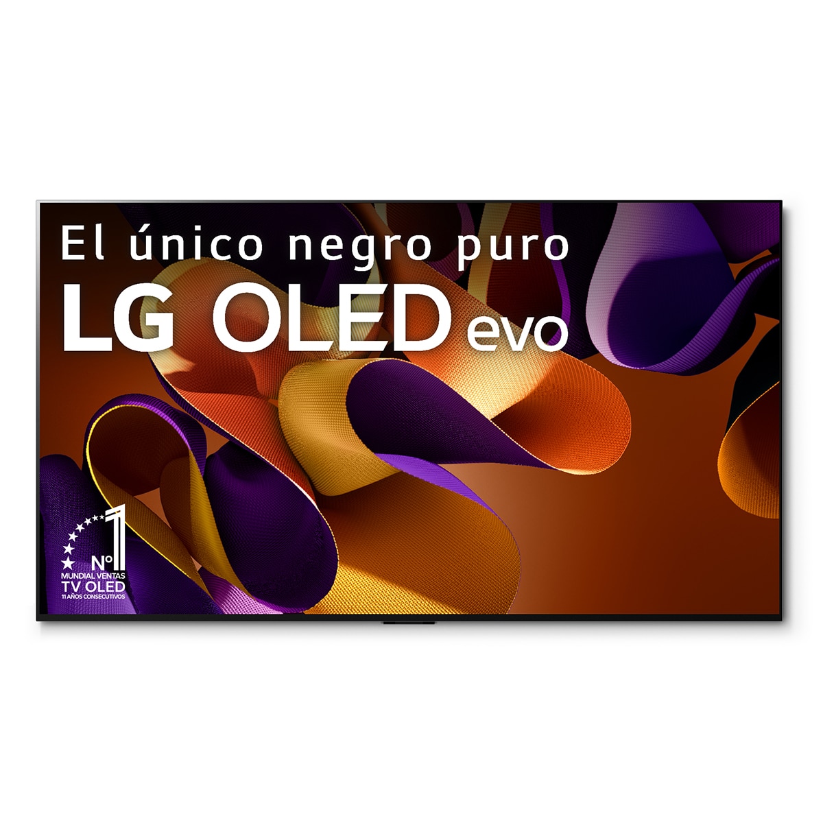 TV OLED evo* 210cm (83") LG OLED83G45LW 4K con Smart TV WebOS24 para instalar en pared con soporte incluido Negro / Plata-3