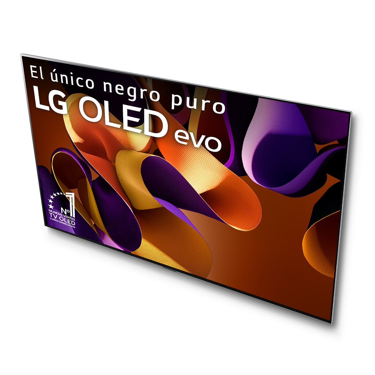 TV OLED evo* 210cm (83") LG OLED83G45LW 4K con Smart TV WebOS24 para instalar en pared con soporte incluido Negro / Plata-4