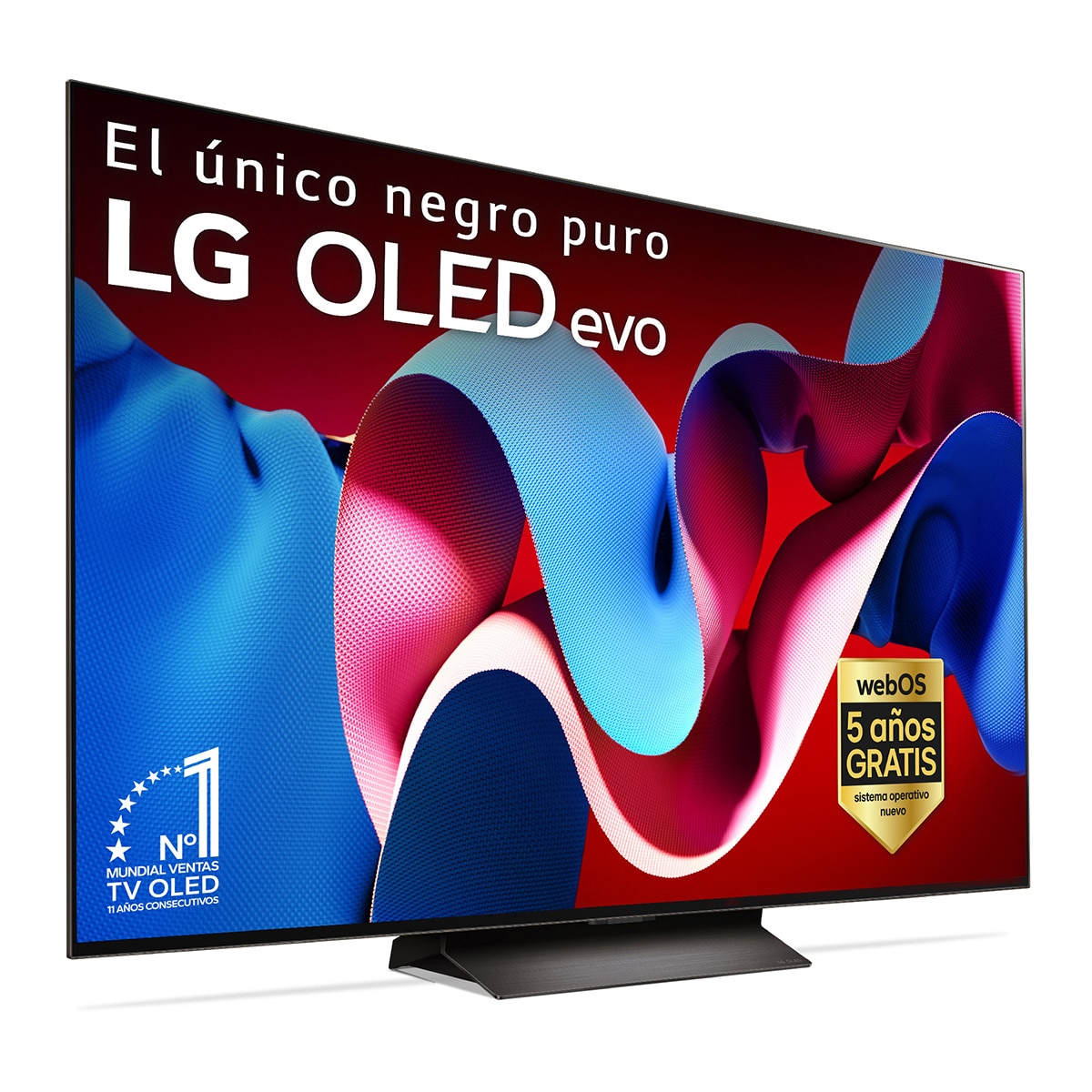 TV OLED 164cm (65") LG OLED65C46LA 4K con Smart TV WebOS24 Negro / Marrón-1