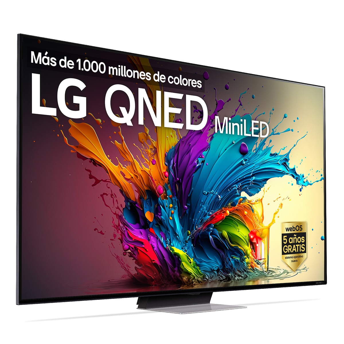 TV QNED MiniLED 217cm (86") LG 86QNED91T6A 4K con Smart TV WebOS24 Negro-1