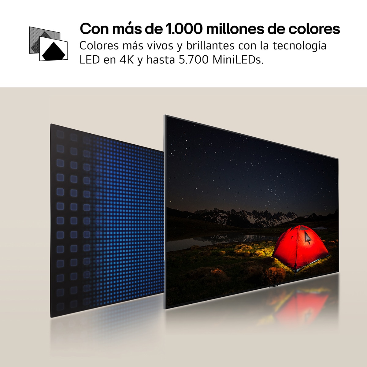 TV QNED MiniLED 189cm (75") LG 75QNED91T6A 4K con Smart TV WebOS24 Negro-9