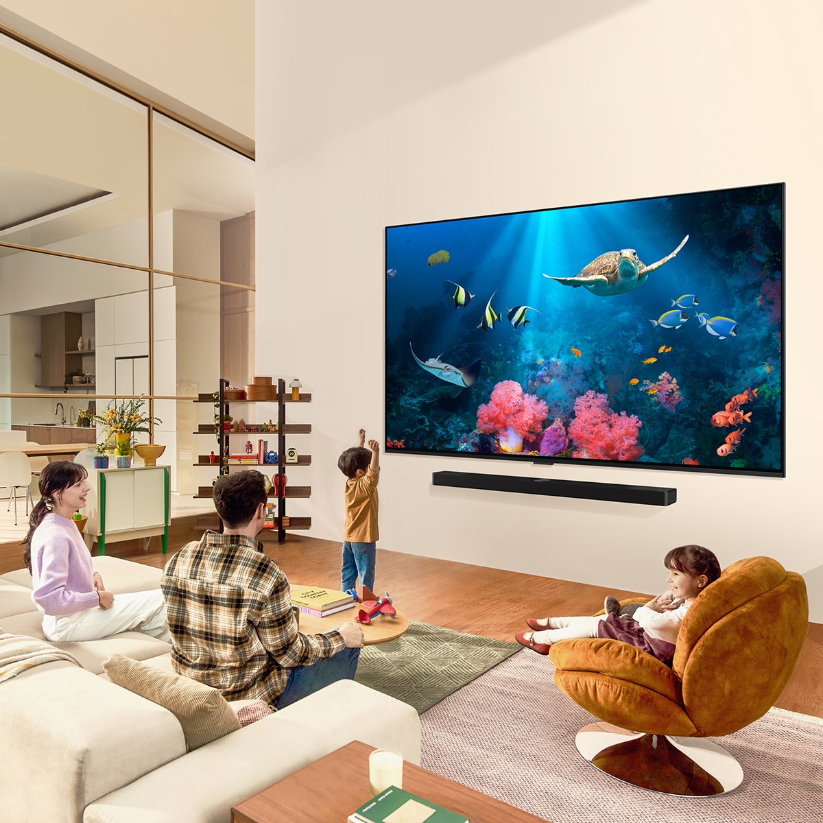 TV QNED 164cm (65") LG 65QNED86T6A 4K con Smart TV WebOS24 Negro / Azul-15
