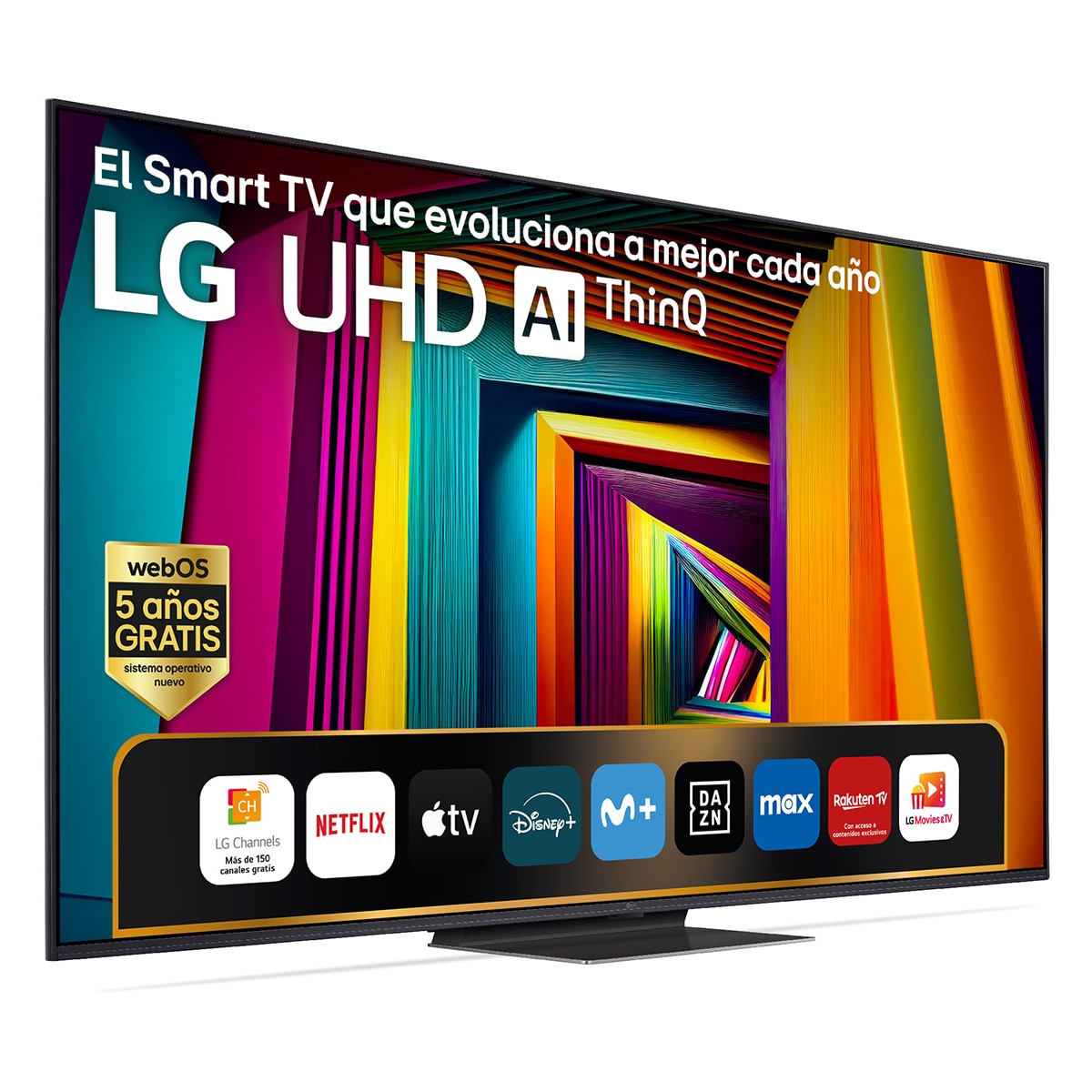 TV LED 164cm (65") LG 65UT91006LA UHD 4K con Smart TV WebOS24 Negro / Azul-1