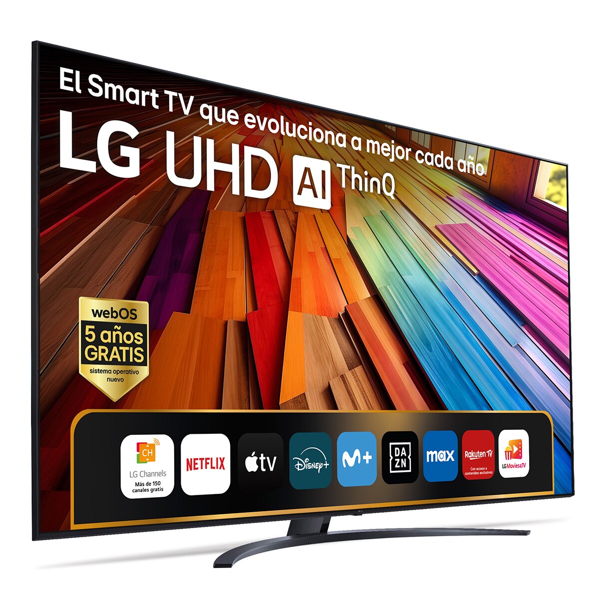 TV LED 217cm (86") LG 86UT81006LA UHD 4K con Smart TV WebOS24 Negro / Azul-1