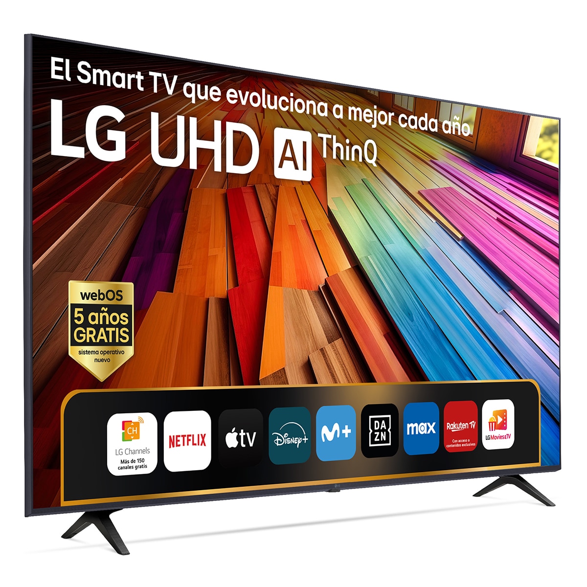 TV LED 164cm (65") LG 65UT80006LA UHD 4K con Smart TV WebOS24 Negro / Azul-1