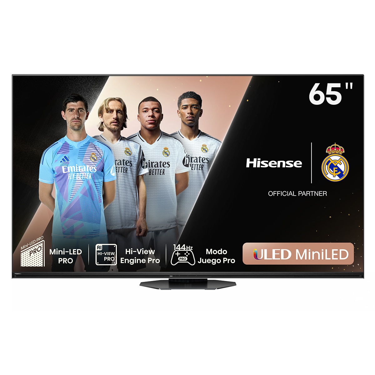 TV MiniLED 165cm (65") Hisense 65U8NQ UHD 4K Smart TV Gris carbón-1