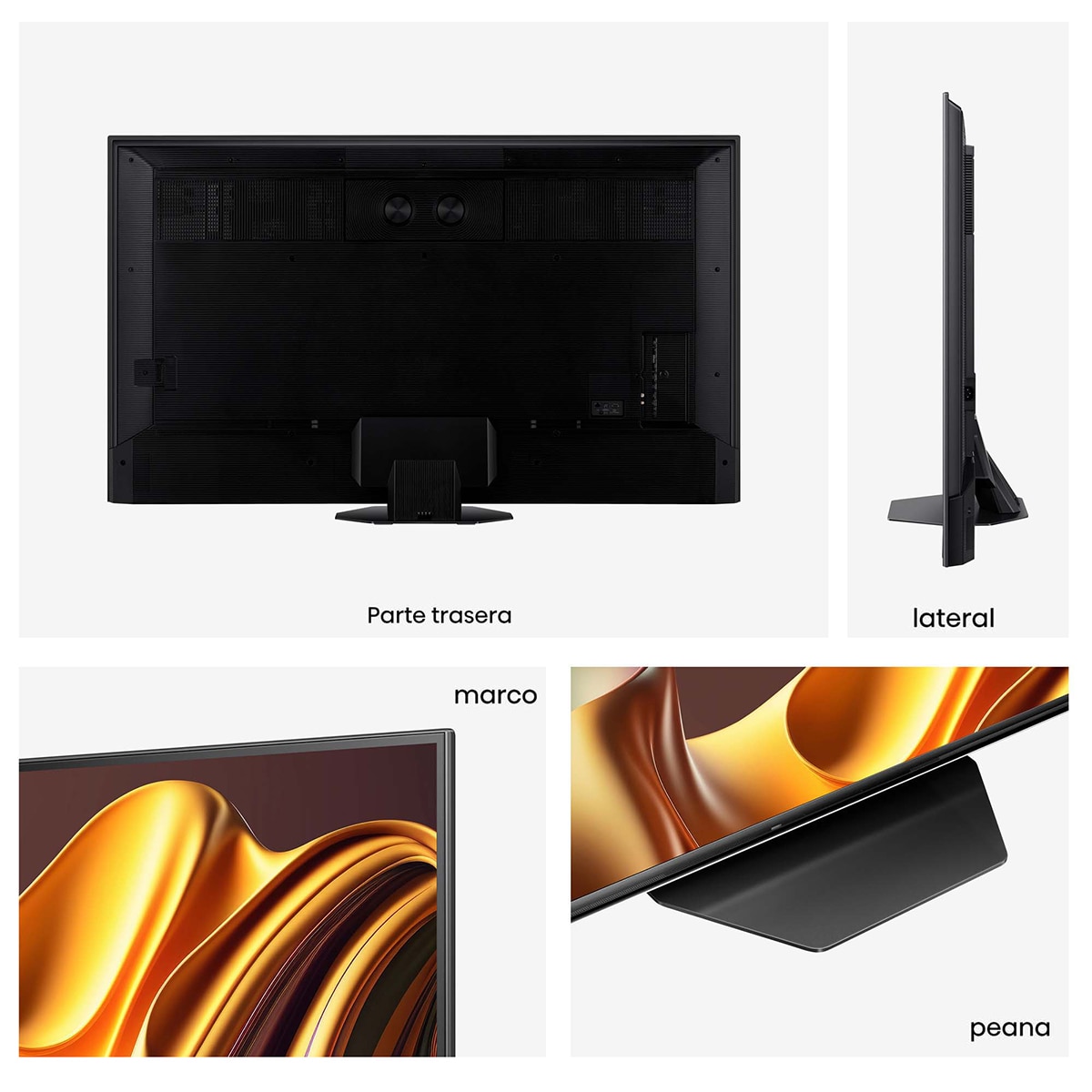TV MiniLED 165cm (65") Hisense 65U8NQ UHD 4K Smart TV Gris carbón-3