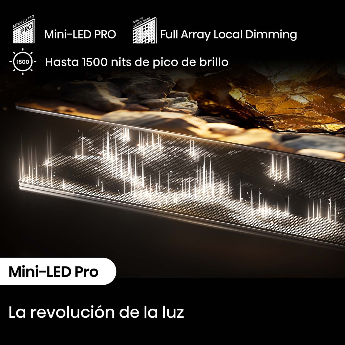 TV MiniLED 165cm (65") Hisense 65U8NQ UHD 4K Smart TV Gris carbón-4