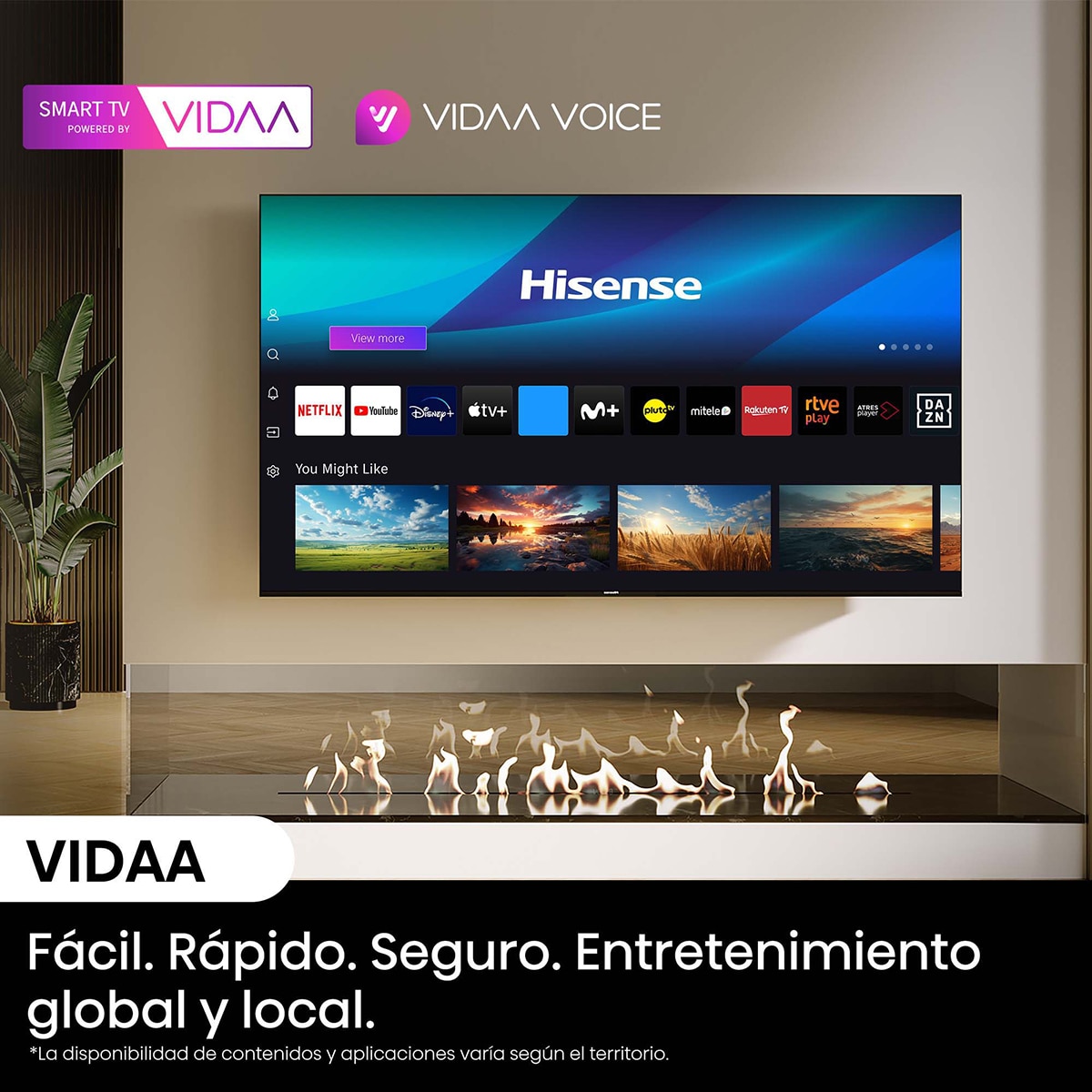 TV MiniLED 165cm (65") Hisense 65U8NQ UHD 4K Smart TV Gris carbón-10